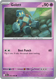 Golett Common card from Black Bolt