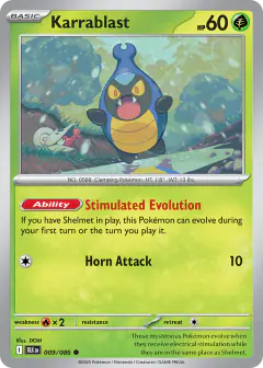 Karrablast Common card from Black Bolt