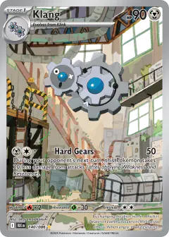 Klang Illustration Rare card from Black Bolt
