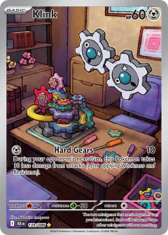 Klink Illustration Rare card from Black Bolt