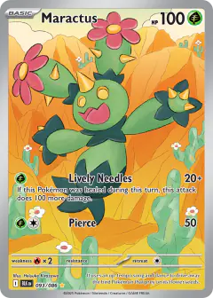 Maractus Illustration Rare card from Black Bolt