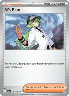 N's Plan Uncommon card from Black Bolt