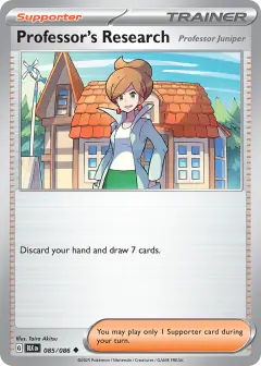 Professor's Research Uncommon card from Black Bolt
