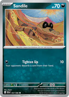 Sandile Common card from Black Bolt
