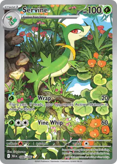 Servine Illustration Rare card from Black Bolt