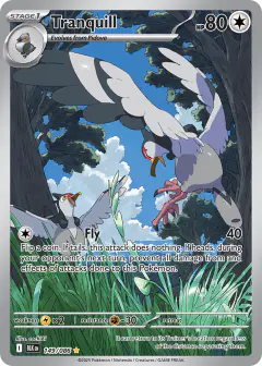 Tranquill Illustration Rare card from Black Bolt