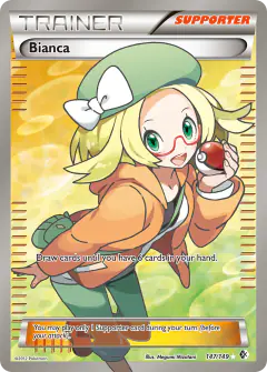 Bianca Rare Ultra card from Boundaries Crossed