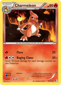 Charmeleon Uncommon card from Boundaries Crossed