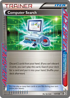 Computer Search Rare ACE card from Boundaries Crossed