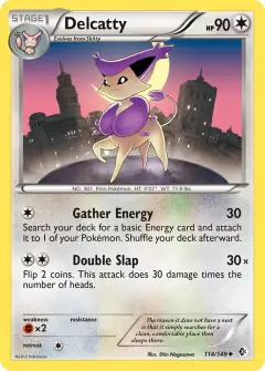 Delcatty Uncommon card from Boundaries Crossed