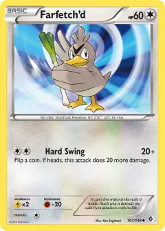 Farfetch'd Uncommon card from Boundaries Crossed