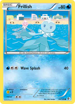 Frillish Common card from Boundaries Crossed