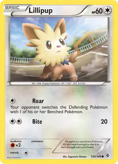 Lillipup Common card from Boundaries Crossed
