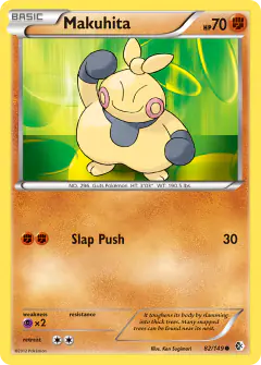 Makuhita Common card from Boundaries Crossed