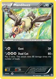 Mandibuzz Uncommon card from Boundaries Crossed