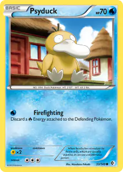 Psyduck Common card from Boundaries Crossed