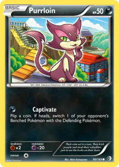 Purrloin Common card from Boundaries Crossed