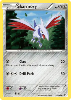 Skarmory Uncommon card from Boundaries Crossed