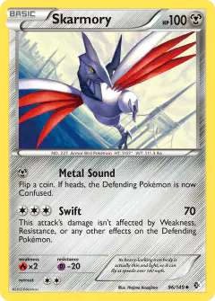 Skarmory Uncommon card from Boundaries Crossed