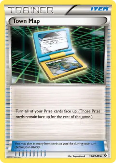 Town Map Uncommon card from Boundaries Crossed