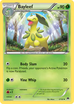 Bayleef Uncommon card from BREAKpoint