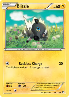 Blitzle Common card from BREAKpoint