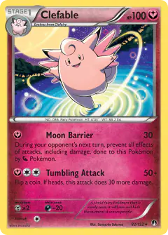 Clefable Rare card from BREAKpoint