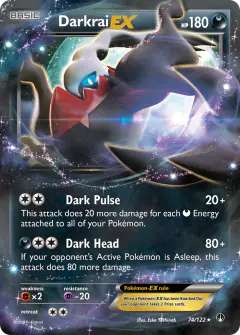 Darkrai-EX Rare Holo EX card from BREAKpoint