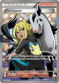 Delinquent Rare Ultra card from BREAKpoint