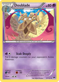 Doublade Uncommon card from BREAKpoint