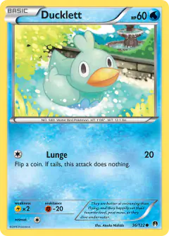 Ducklett Common card from BREAKpoint