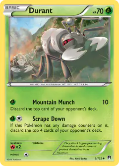 Durant Uncommon card from BREAKpoint