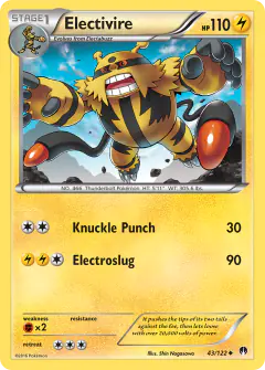 Electivire Uncommon card from BREAKpoint