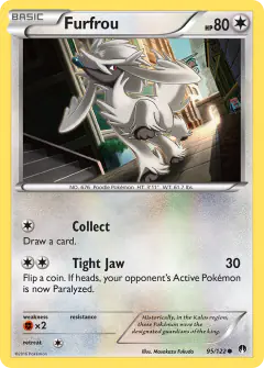 Furfrou Common card from BREAKpoint