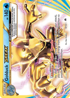 Golduck BREAK Rare BREAK card from BREAKpoint
