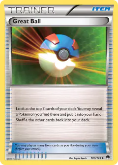 Great Ball Uncommon card from BREAKpoint