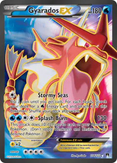 Gyarados-EX Rare Ultra card from BREAKpoint