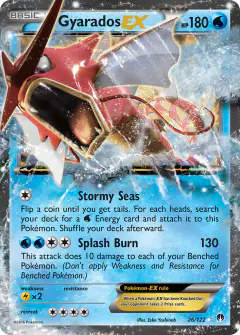 Gyarados-EX Rare Holo EX card from BREAKpoint