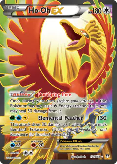 Ho-Oh-EX Rare Ultra card from BREAKpoint