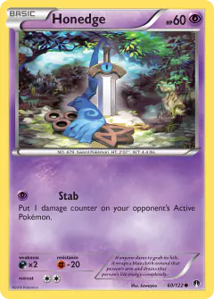Honedge Common card from BREAKpoint