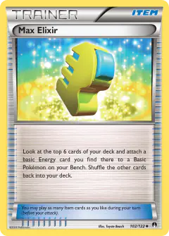 Max Elixir Uncommon card from BREAKpoint