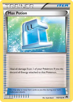 Max Potion Uncommon card from BREAKpoint