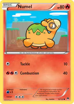 Numel Common card from BREAKpoint