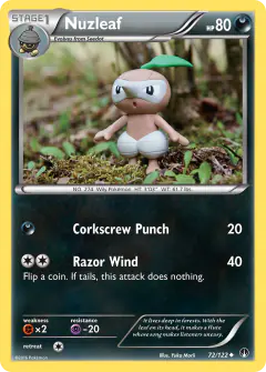 Nuzleaf Uncommon card from BREAKpoint