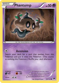 Phantump Common card from BREAKpoint