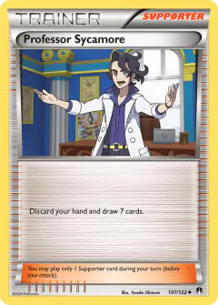 Professor Sycamore Uncommon card from BREAKpoint