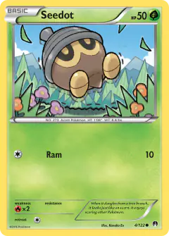 Seedot Common card from BREAKpoint