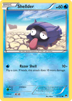 Shellder Common card from BREAKpoint