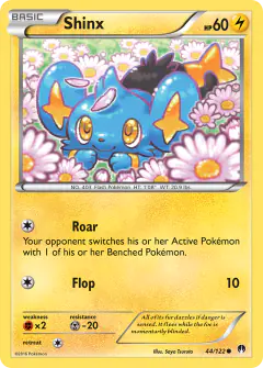 Shinx Common card from BREAKpoint
