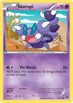 Skorupi Common card from BREAKpoint